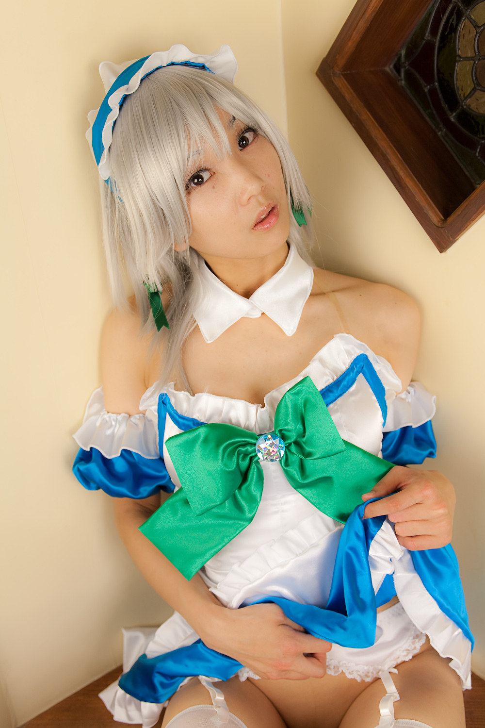 cosplay扮相美女套图 c77 Sakuya Izayoi　(3)